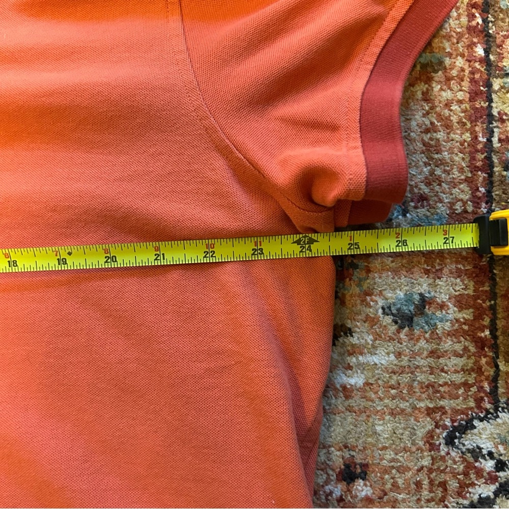 Outdoor Afro X REI Co-Op Cropped Polo Bright Orange & Teal Size 1X - Picture 6 of 8